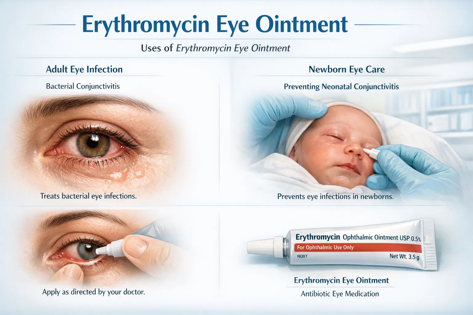Erythromycin Eye Ointment Use